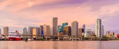 Sunset Over Cityscape — 400-piece jigsaw puzzle