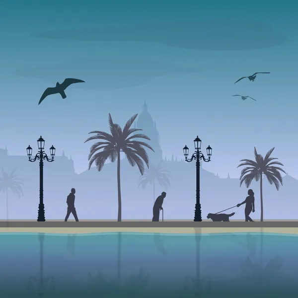 Serene City Stroll — 200-piece jigsaw puzzle