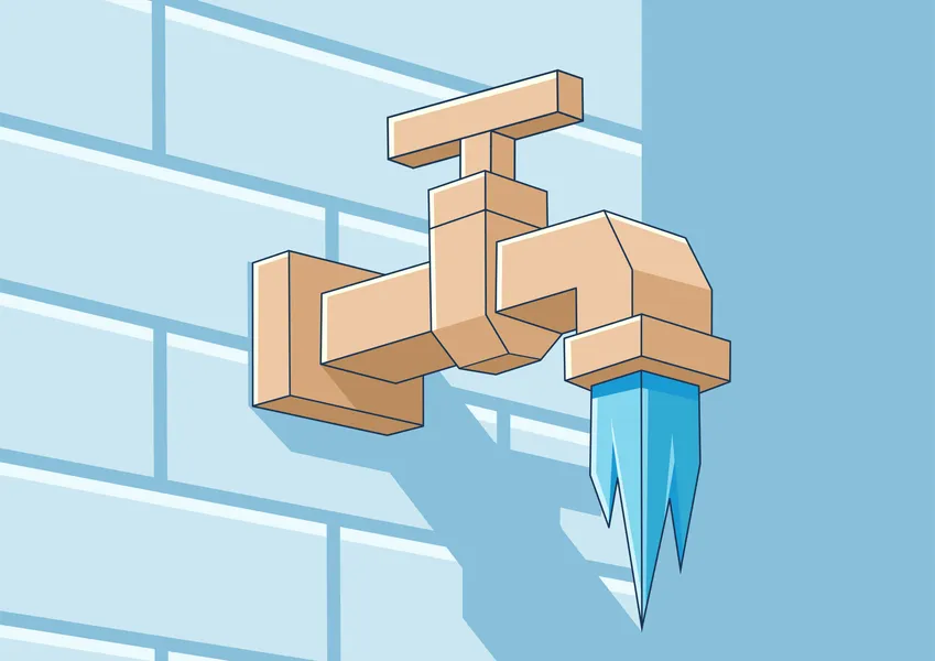 Frozen Water Tap — 200-piece jigsaw puzzle