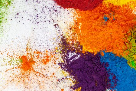 Vibrant Powder Explosion — 400-piece jigsaw puzzle