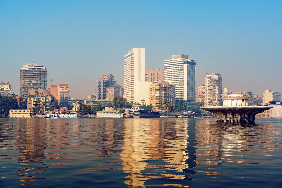 Cairo Riverside Reflections — 64-piece jigsaw puzzle