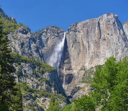 Majestic Mountain Falls — 64-piece jigsaw puzzle