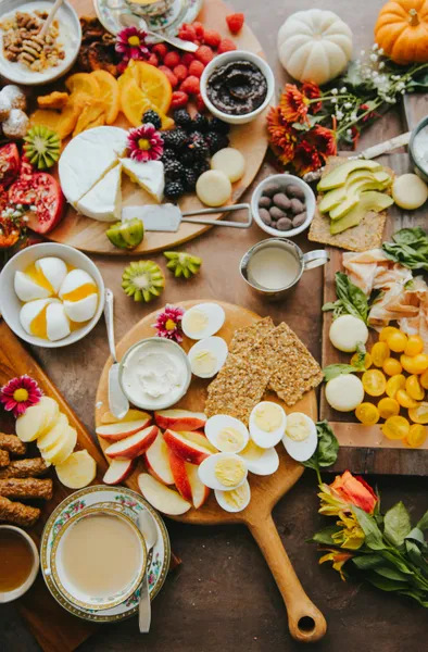 Autumn Brunch Spread — 400-piece jigsaw puzzle