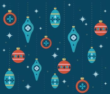 Festive Ornament Pattern — 200-piece jigsaw puzzle
