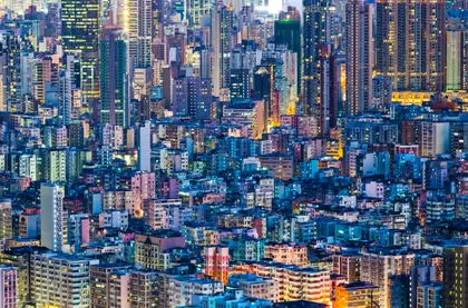 Vibrant Cityscape — 300-piece jigsaw puzzle