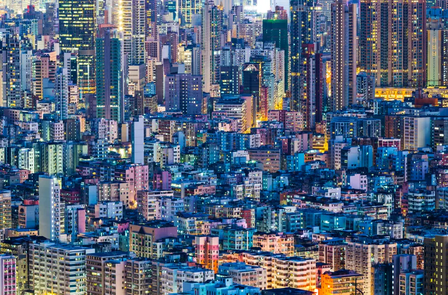 Vibrant Cityscape — 300-piece jigsaw puzzle