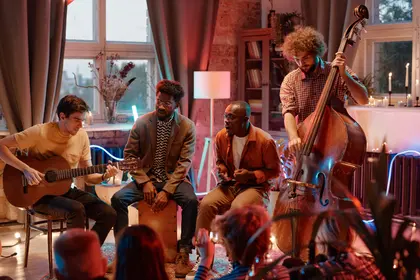 Cozy Jam Session — 500-piece jigsaw puzzle