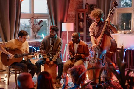 Cozy Jam Session — 500-piece jigsaw puzzle