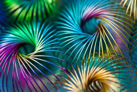 Colorful Spiral Waves — 150-piece jigsaw puzzle