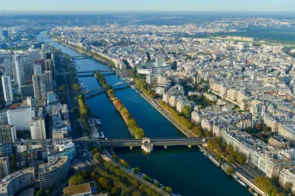 Aerial View of Paris — 200-piece jigsaw puzzle