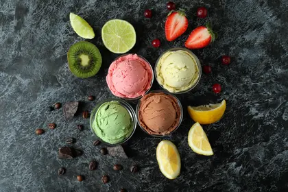 Fruit and Ice Cream Medley — 500-piece jigsaw puzzle
