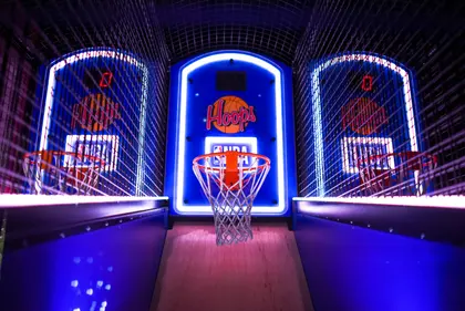 Neon Basketball Game — 100-piece jigsaw puzzle