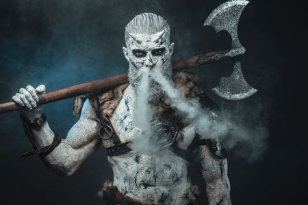 Ice Warrior's Fury — 100-piece jigsaw puzzle