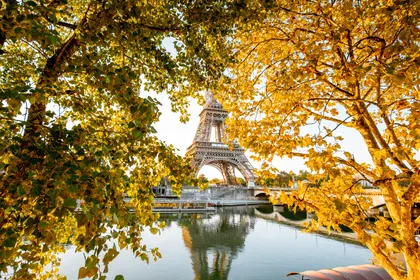 Golden Autumn in Paris — 200-piece jigsaw puzzle