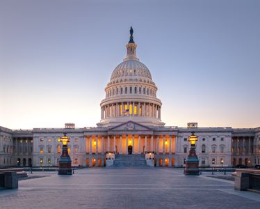 Illuminated Capitol Dawn — 400-piece jigsaw puzzle