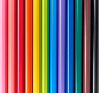 Rainbow Pencil Spectrum — 300-piece jigsaw puzzle