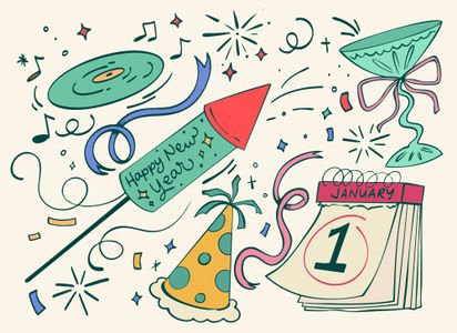 New Year's Celebration — 300-piece jigsaw puzzle