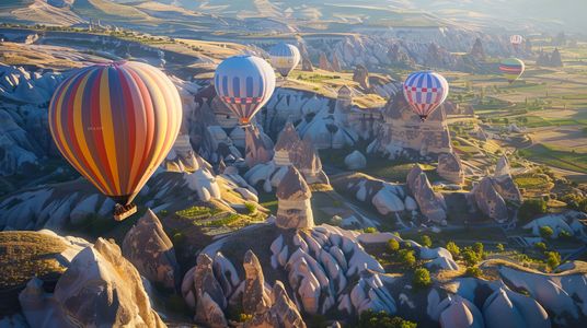 Balloons Over Cappadocia — 200-piece jigsaw puzzle