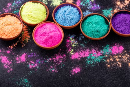 Vibrant Holi Powders — 100-piece jigsaw puzzle