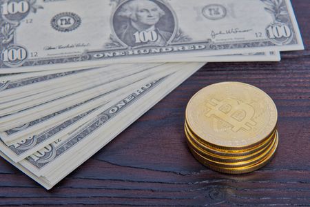 Dollari e bitcoin — puzzle da 200 pezzi