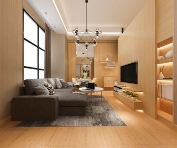 Modern Living Space — 300-piece jigsaw puzzle