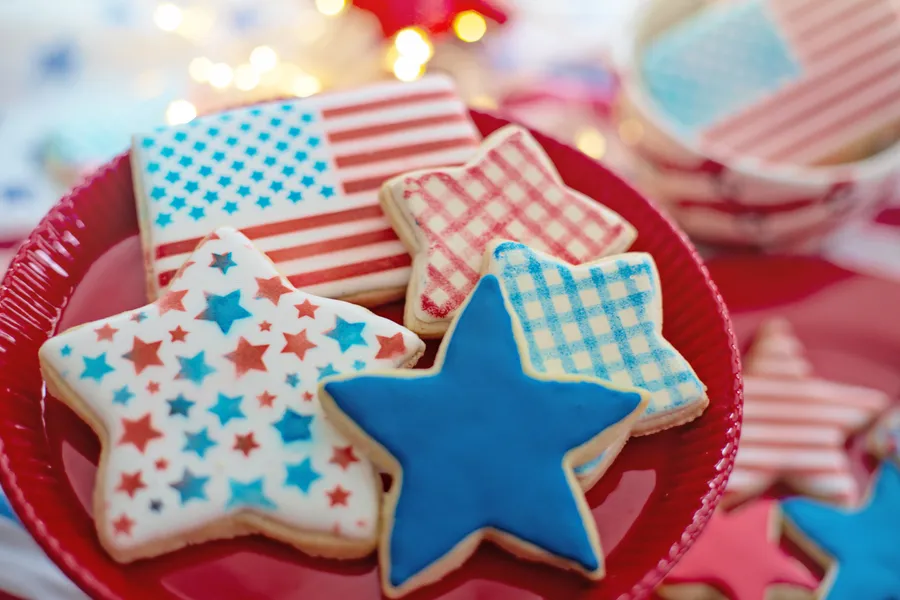 Patriotic Cookies Display — 300-piece jigsaw puzzle