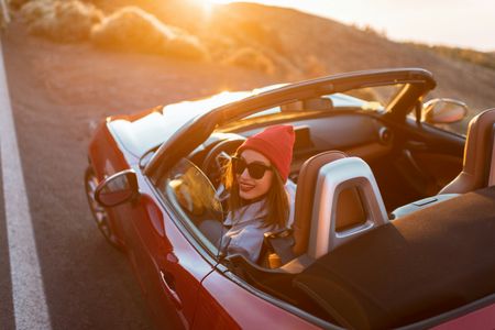 Sunset Convertible Drive — 300-piece jigsaw puzzle
