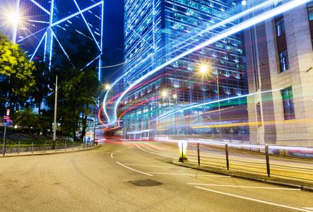 City Light Trails — 150-piece jigsaw puzzle