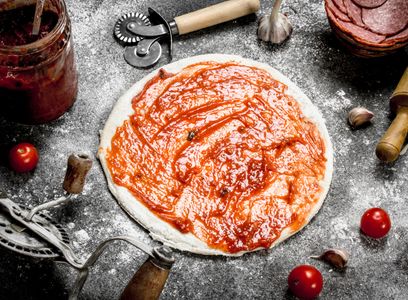 Pizza Preparation Artistry — 500-piece jigsaw puzzle