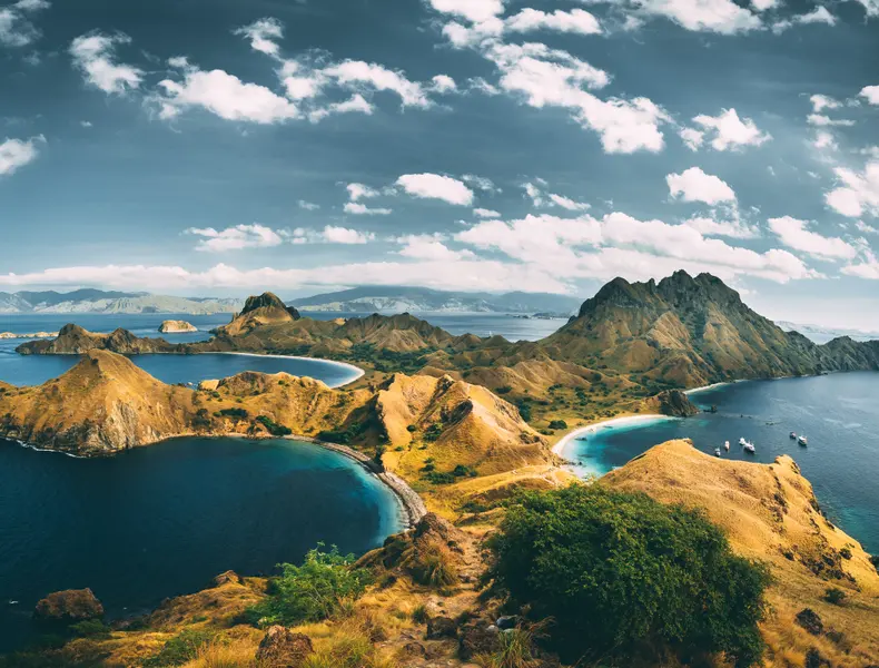 Velkolepý ostrovní panorama — 200 dílné puzzle