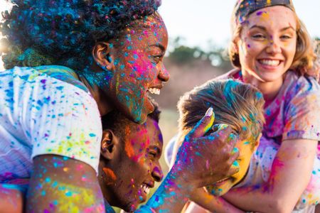 Vibrant Color Celebration — 150-piece jigsaw puzzle