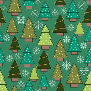 Festive Forest Pattern — 300-piece jigsaw puzzle