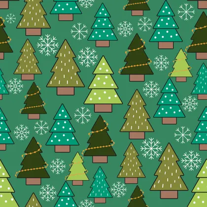 Festive Forest Pattern — 300-piece jigsaw puzzle
