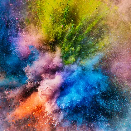 Cosmic Color Explosion — 300-piece jigsaw puzzle
