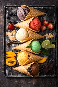 Delightful Ice Cream Cones — 100-piece jigsaw puzzle