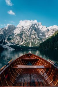 Boating Through Alpine Serenity — 300-piece jigsaw puzzle
