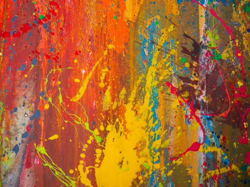 Vibrant Color Explosion — 100-piece jigsaw puzzle