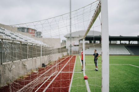 Soccer Field Calm — 400-piece jigsaw puzzle