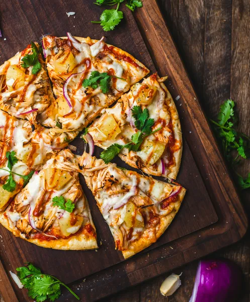 Pizza al pollo tropicale — puzzle da 200 pezzi