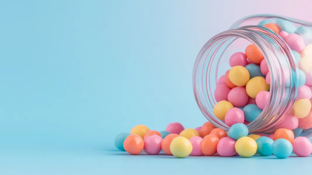 Colorful Candy Splash — 400-piece jigsaw puzzle