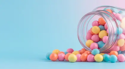 Colorful Candy Splash — 400-piece jigsaw puzzle