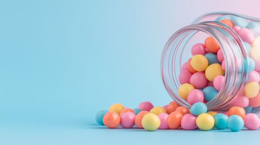 Colorful Candy Splash — 400-piece jigsaw puzzle