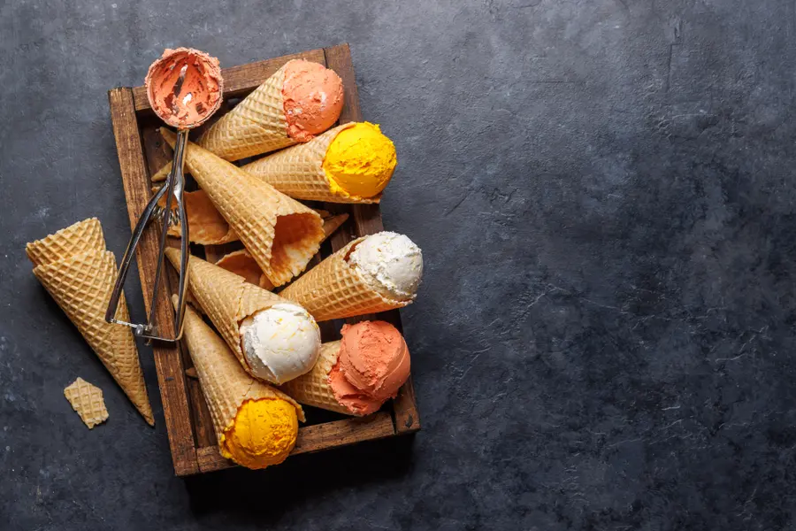 Colorful Ice Cream Cones — 300-piece jigsaw puzzle