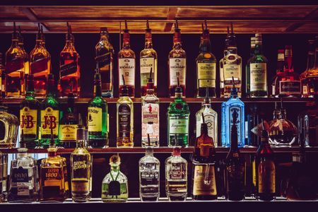 Colorful Bar Spirits — 500-piece jigsaw puzzle
