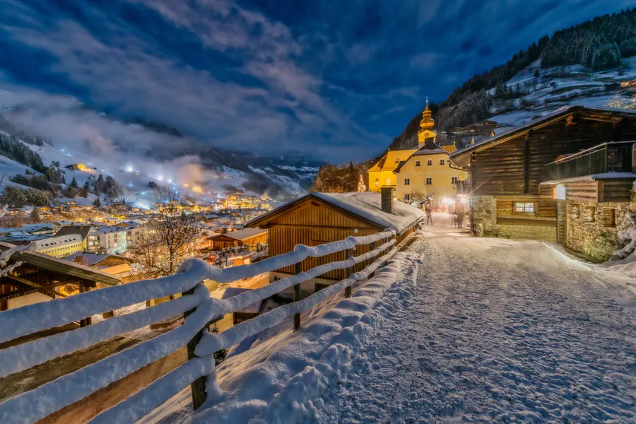 Winterdorfglühen — 200-Teile-Puzzle