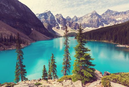 Serenity of Turquoise Lake — 200-piece jigsaw puzzle