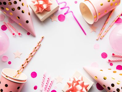 Pink Party Celebration — 300-piece jigsaw puzzle