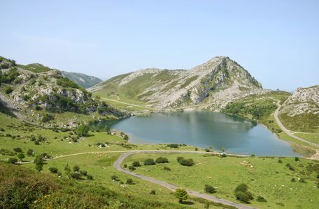 Serene Mountain Lake — 6-piece jigsaw puzzle