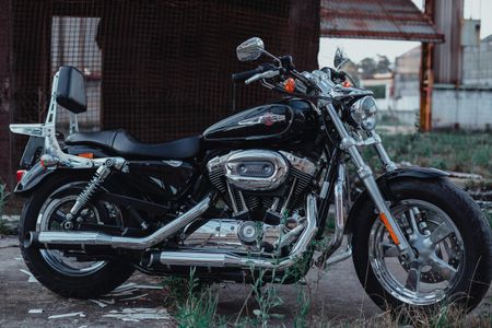 Sleek Motorcycle Dream — 150-piece jigsaw puzzle