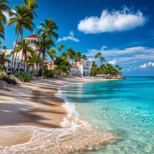 Tropical Beach Retreat — 100-piece jigsaw puzzle
